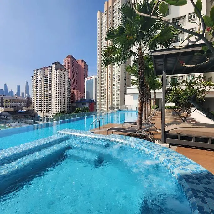 Apartament M 2-7Pax 200Mbpswifi Near Mrt Lrt Hkl Ijn Kuala Lumpur 0*,  Malezja