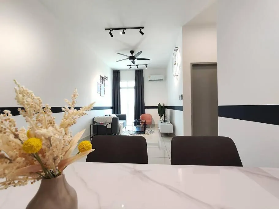 Apartament M 2-7Pax 200Mbpswifi Near Mrt Lrt Hkl Ijn Kuala Lumpur Malezja