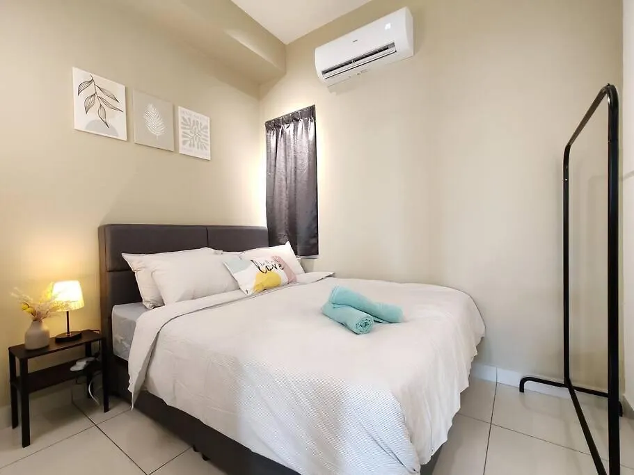 Apartament M 2-7Pax 200Mbpswifi Near Mrt Lrt Hkl Ijn Kuala Lumpur Malezja