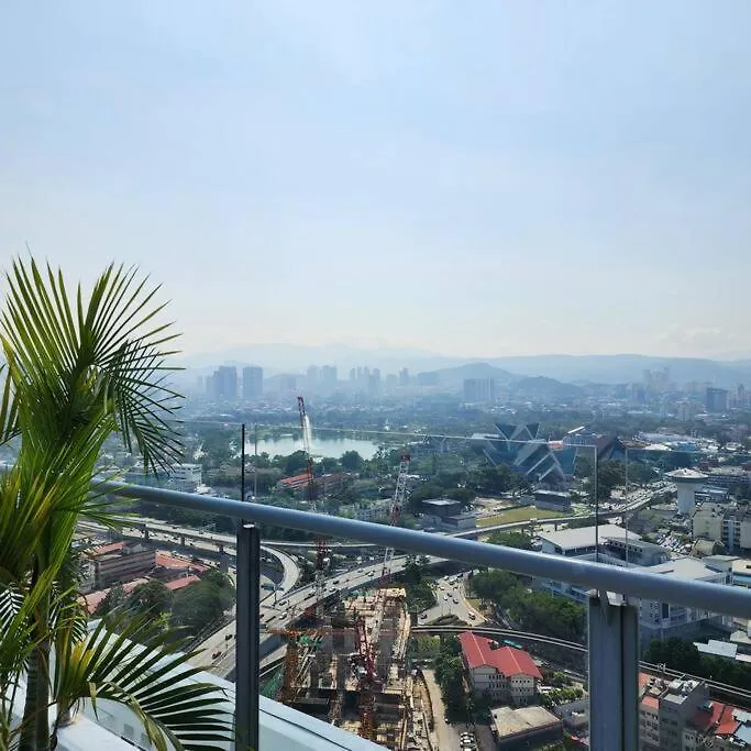 Apartament M 2-7Pax 200Mbpswifi Near Mrt Lrt Hkl Ijn Kuala Lumpur Malezja