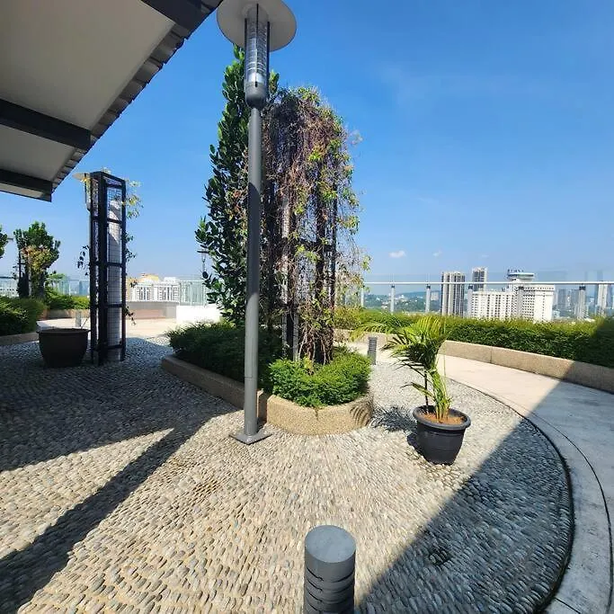 Apartament M 2-7Pax 200Mbpswifi Near Mrt Lrt Hkl Ijn Kuala Lumpur Malezja