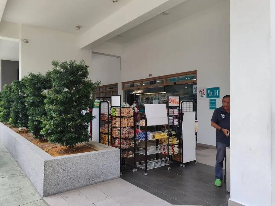 Apartament M 2-7Pax 200Mbpswifi Near Mrt Lrt Hkl Ijn Kuala Lumpur Malezja