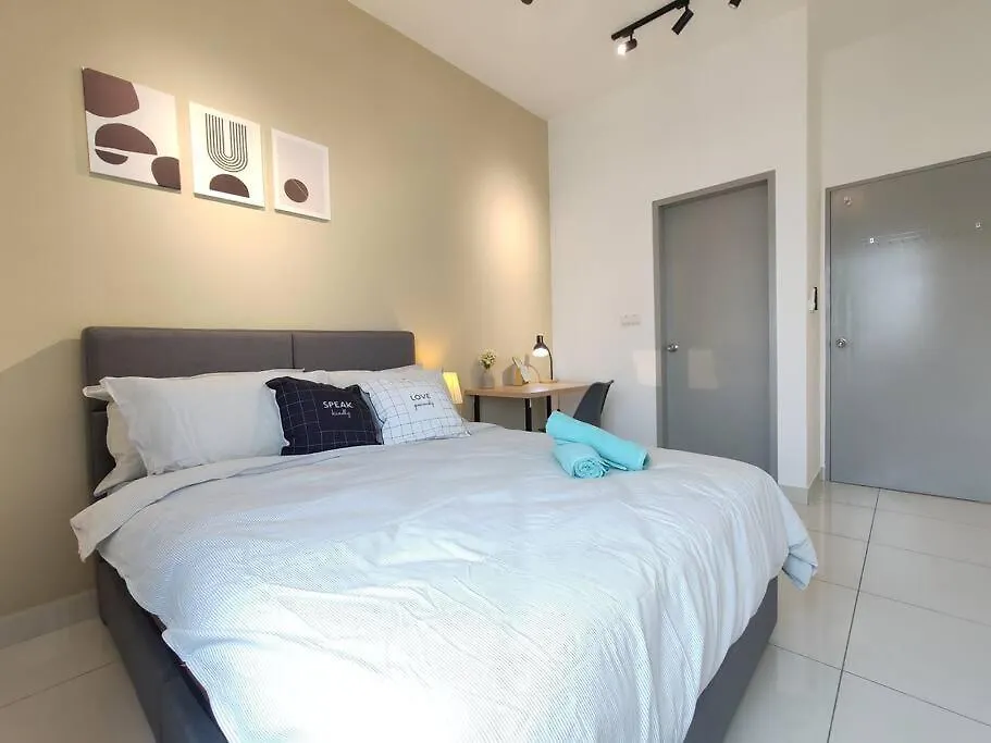 Apartament M 2-7Pax 200Mbpswifi Near Mrt Lrt Hkl Ijn Kuala Lumpur Malezja