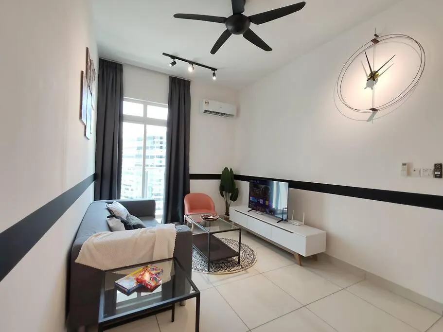 Apartament M 2-7Pax 200Mbpswifi Near Mrt Lrt Hkl Ijn Kuala Lumpur