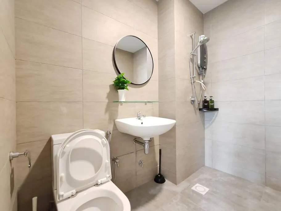 Apartament M 2-7Pax 200Mbpswifi Near Mrt Lrt Hkl Ijn Kuala Lumpur Malezja